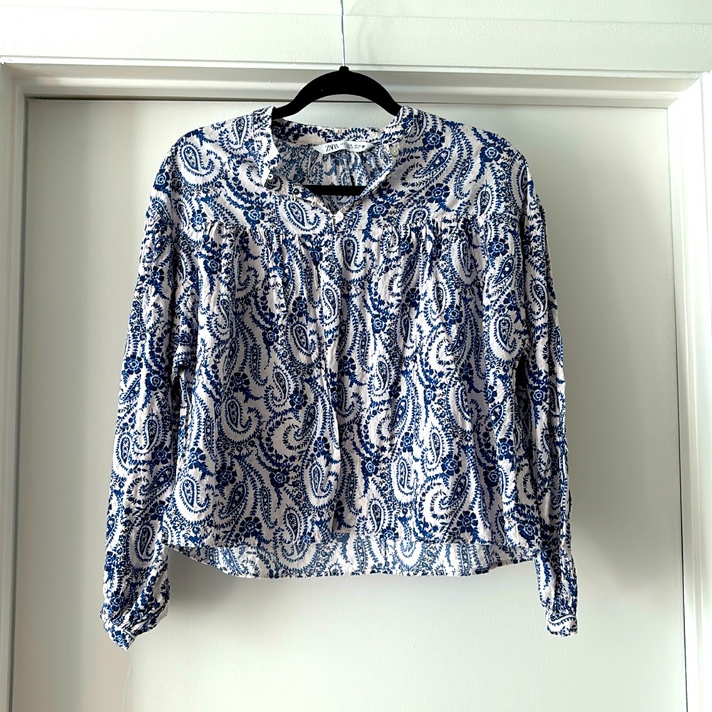 Zara boho top